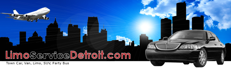 Limo service Detroit. Detroit Car Service. 